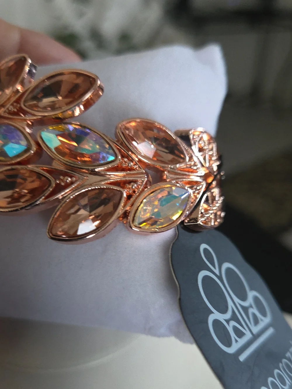 Paparazzi Shiny Copper Irridescent Bracelet NWT